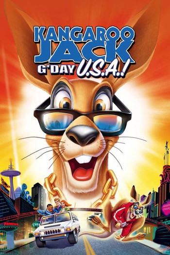 Poster for the movie «Kangaroo Jack: G'Day, U.S.A.!»