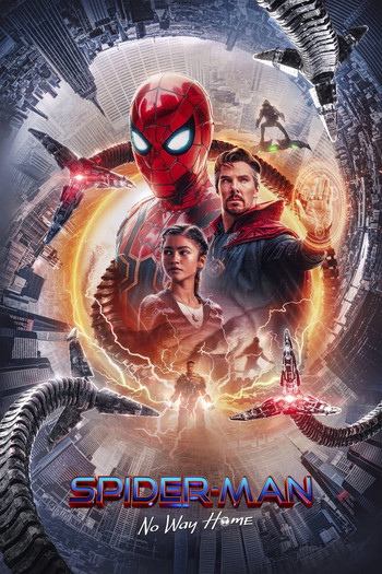 Poster for the movie «Spider-Man: No Way Home»