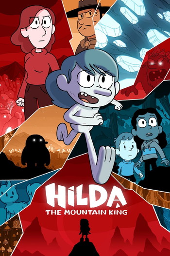 Poster for the movie «Hilda and the Mountain King»