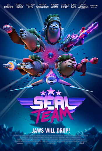 Poster for the movie «Seal Team»