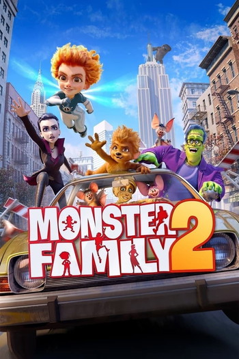 Poster for the movie «Monster Family 2»