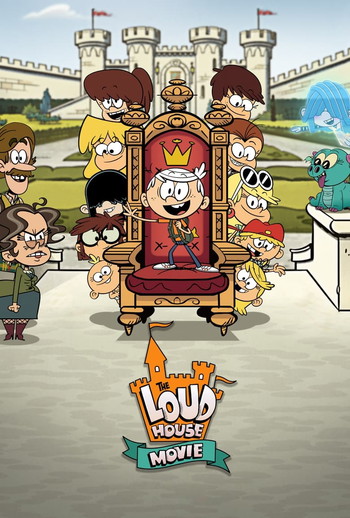 Poster for the movie «The Loud House Movie»