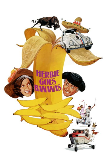 Poster for the movie «Herbie Goes Bananas»