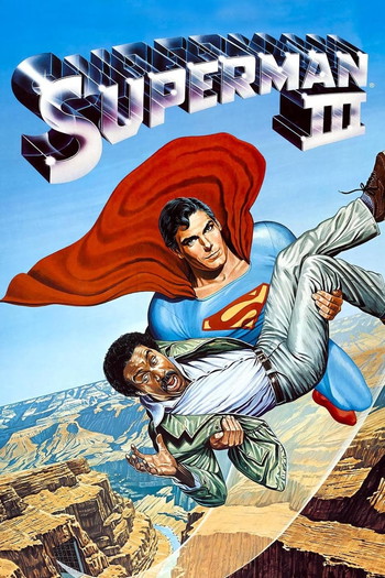 Poster for the movie «Superman III»