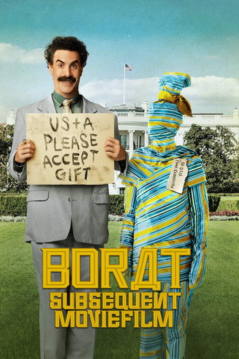 Poster for the movie «Borat Subsequent Moviefilm»