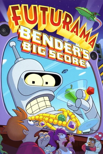 Poster for the movie «Futurama: Bender's Big Score»