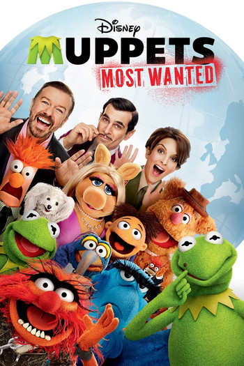 Poster for the movie «Muppets Most Wanted»