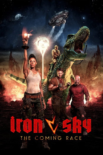 Poster for the movie «Iron Sky: The Coming Race»