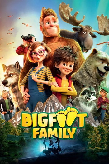 Poster for the movie «Bigfoot Family»