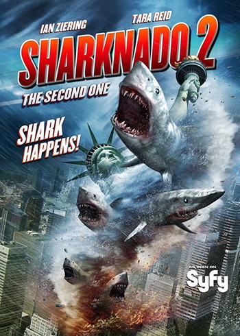 Poster for the movie «Sharknado 2: The Second One»