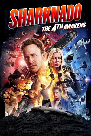 Poster for the movie «Sharknado 4: The 4th Awakens»