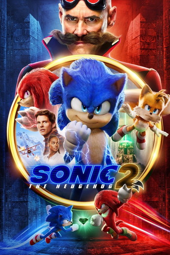 Poster for the movie «Sonic the Hedgehog 2»