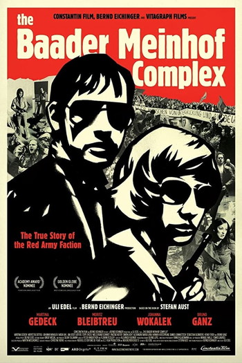 Poster for the movie «The Baader Meinhof Complex»