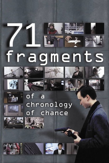 Poster for the movie «71 Fragments of a Chronology of Chance»