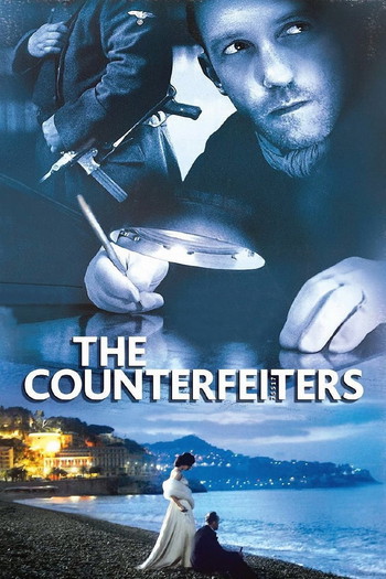 Poster for the movie «The Counterfeiters»