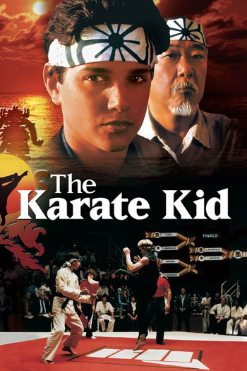 Poster for the movie «The Karate Kid»