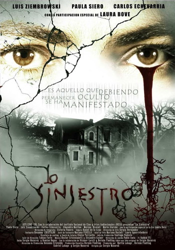 Poster for the movie «Lo siniestro»