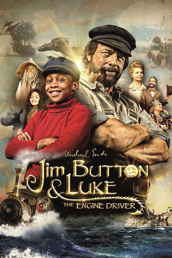 Poster for the movie «Jim Button and Luke the Engine Driver»