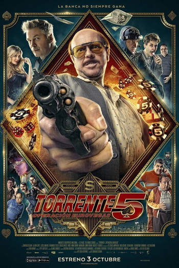 Poster for the movie «Torrente 5»