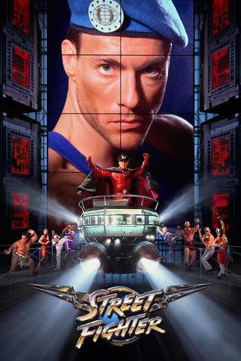 Poster for the movie «Street Fighter»