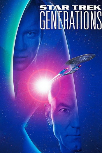 Poster for the movie «Star Trek: Generations»