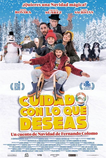 Poster for the movie «Cuidado con lo que deseas»