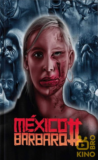 Poster for the movie «México Bárbaro II»