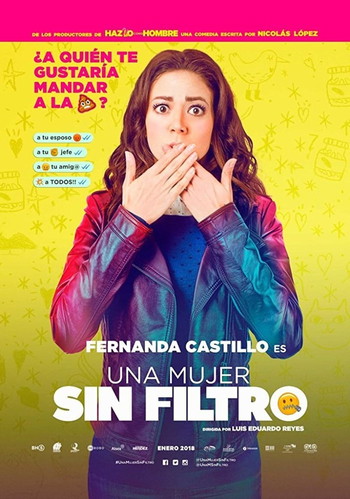 Poster for the movie «A Woman With No Filter»