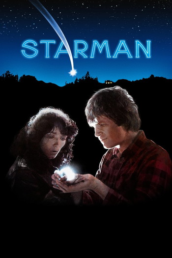 Poster for the movie «Starman»