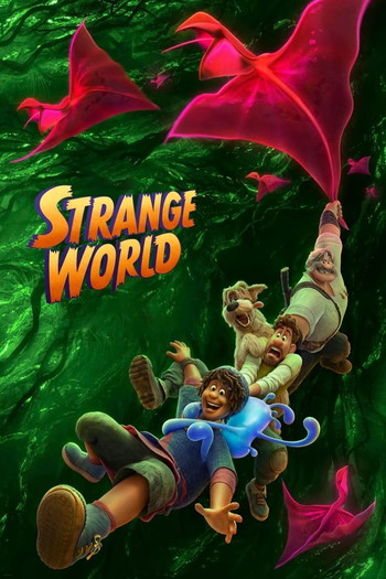 Poster for the movie «Strange World»