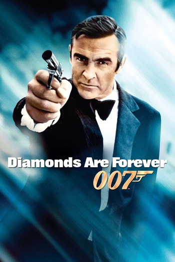 Poster for the movie «Diamonds Are Forever»