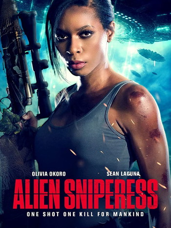 Poster for the movie «Alien Sniperess»