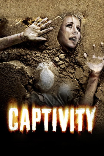 Poster for the movie «Captivity»