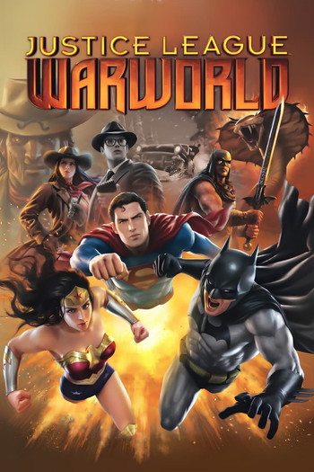 Poster for the movie «Justice League: Warworld»