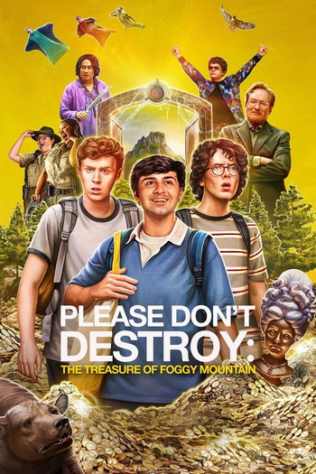 Poster for the movie «Please Don't Destroy: The Treasure of Foggy Mountain»