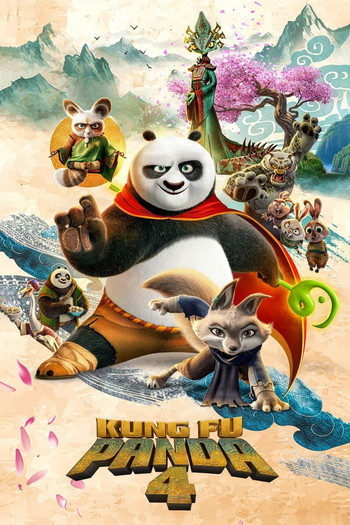 Poster for the movie «Kung Fu Panda 4»