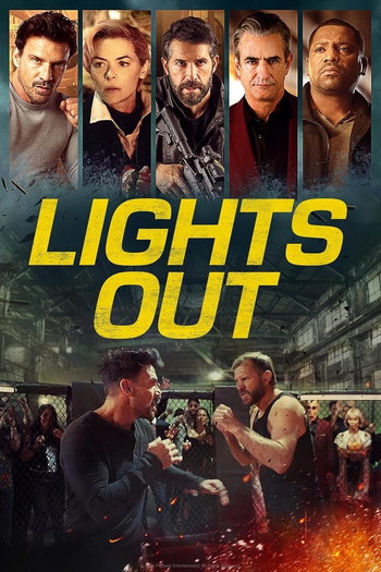 Poster for the movie «Lights Out»