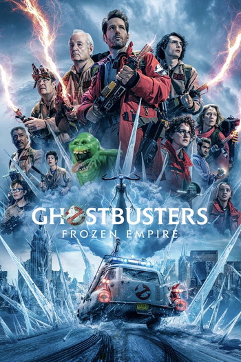 Poster for the movie «Ghostbusters: Frozen Empire»