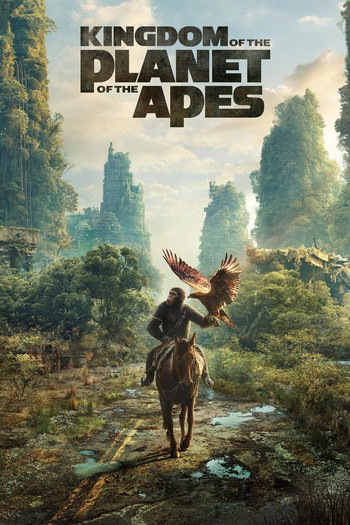 Poster for the movie «Kingdom of the Planet of the Apes»