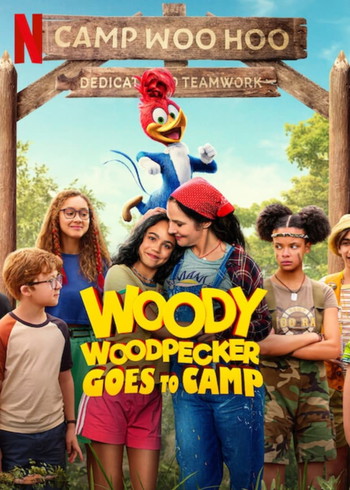 Poster for the movie «Woody Woodpecker Goes to Camp»