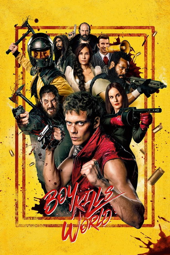 Poster for the movie «Boy Kills World»