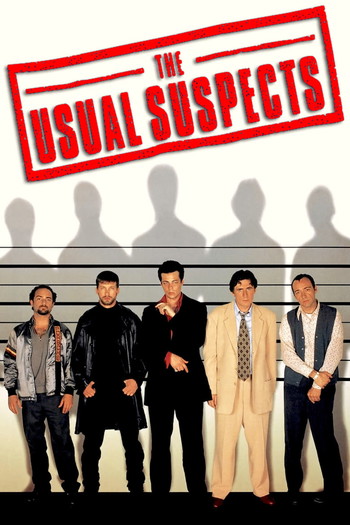 Poster for the movie «The Usual Suspects»