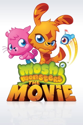 Poster for the movie «Moshi Monsters: The Movie»