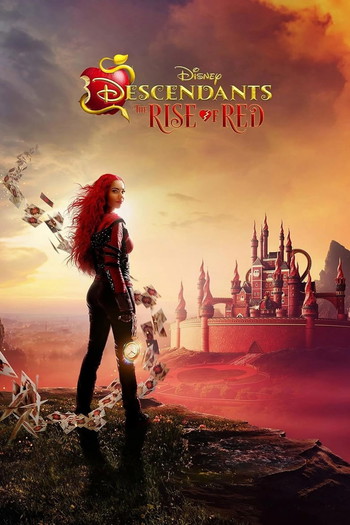 Постер до фільму «Descendants: The Rise of Red»