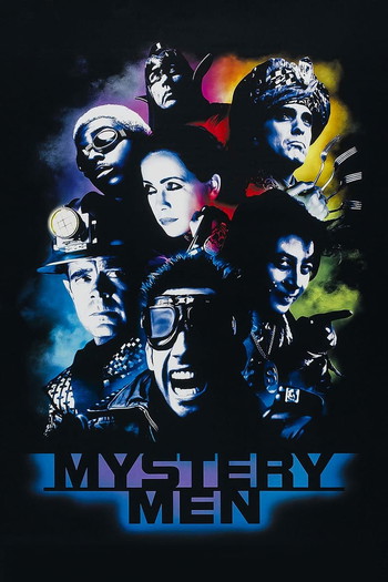 Poster for the movie «Mystery Men»