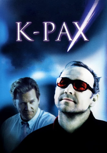 Poster for the movie «K-PAX»