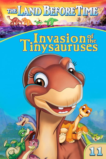 Poster for the movie «The Land Before Time XI: Invasion of the Tinysauruses»