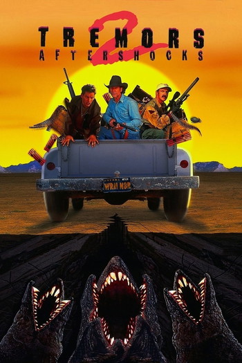 Poster for the movie «Tremors 2: Aftershocks»