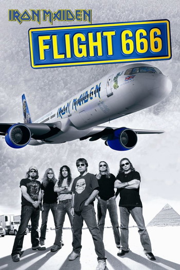 Poster for the movie «Iron Maiden: Flight 666»