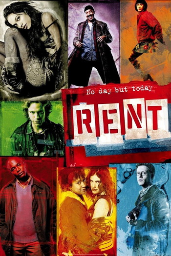 Poster for the movie «Rent»